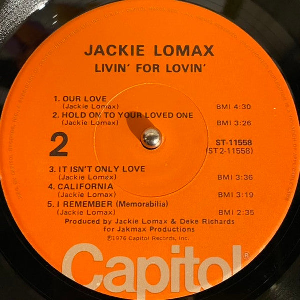 Livin' For Lovin' - secondary