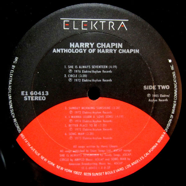 Anthology Of Harry Chapin - secondary