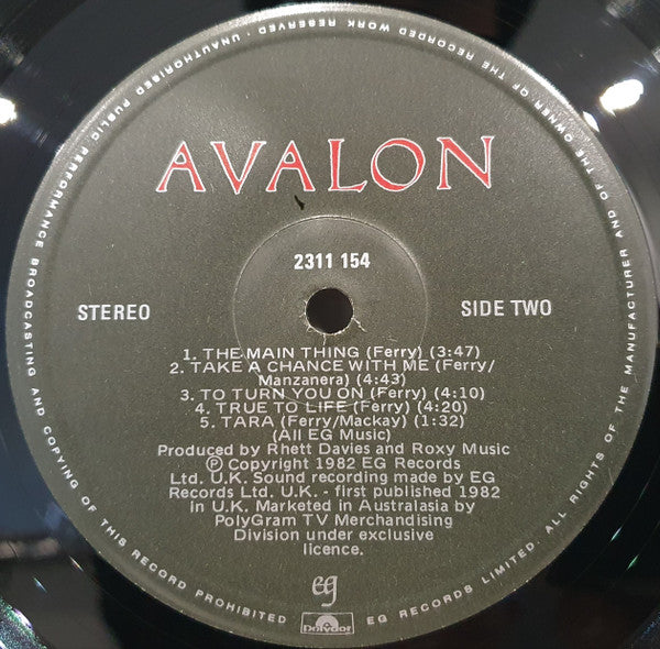 Roxy Music - Avalon