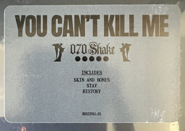 You Can’t Kill Me - secondary