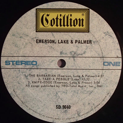 Emerson, Lake & Palmer - secondary