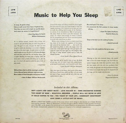 The Melachrino Strings - Music To Help You Sleep