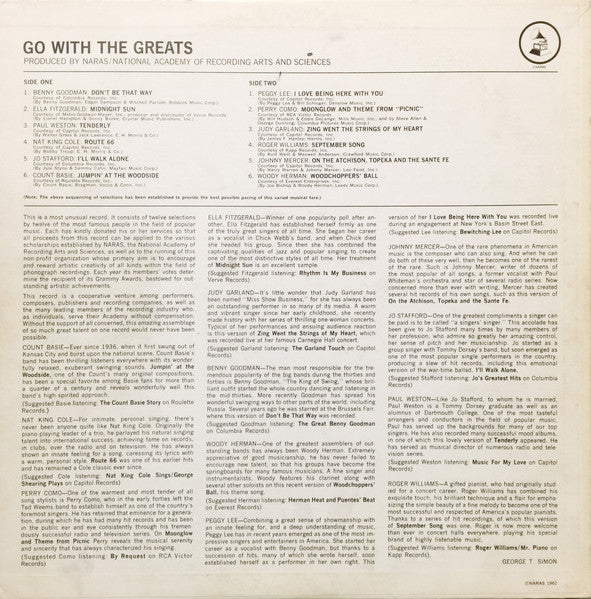 Various - Go With The Greats