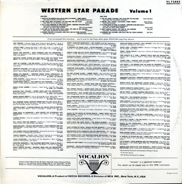 Various - Western Star Parade