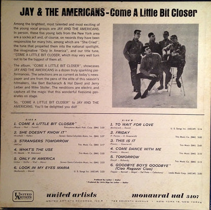 Come A Little Bit Closer - secondary