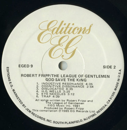 God Save The King - secondary