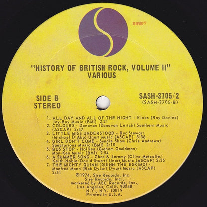 History Of British Rock Vol. 2 - secondary