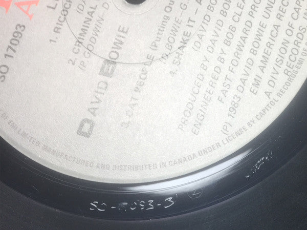 Let's Dance - secondary