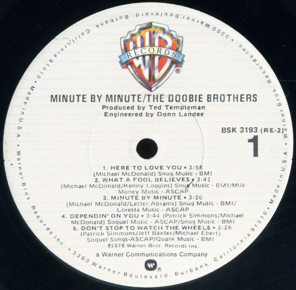 Minute By Minute - secondary