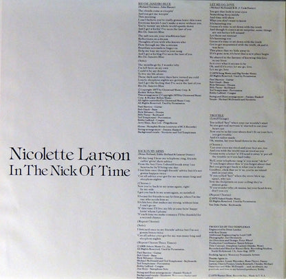 Nicolette Larson - In The Nick Of Time