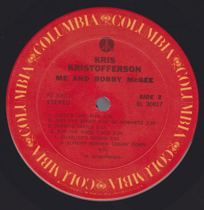 Kris Kristofferson - Me And Bobby McGee