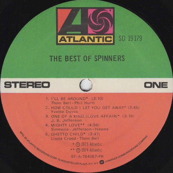 The Best Of Spinners - secondary