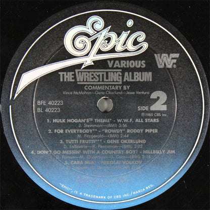 The Wrestling Album - secondary
