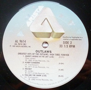 Greatest Hits Of The Outlaws, High Tides Forever - secondary