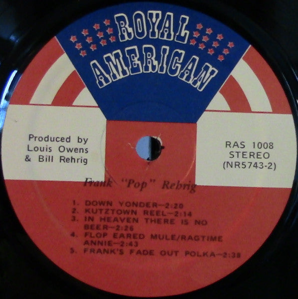 Frank 'Pop' Rehrig At His Best - Plays Your Requests - secondary