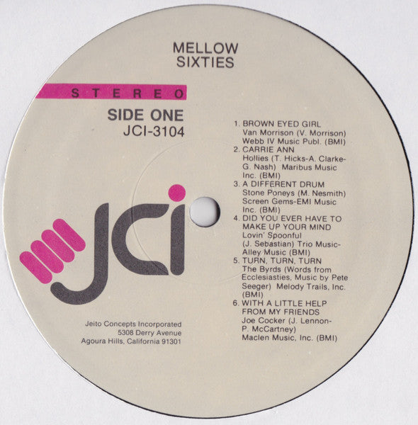 Mellow Sixties - secondary