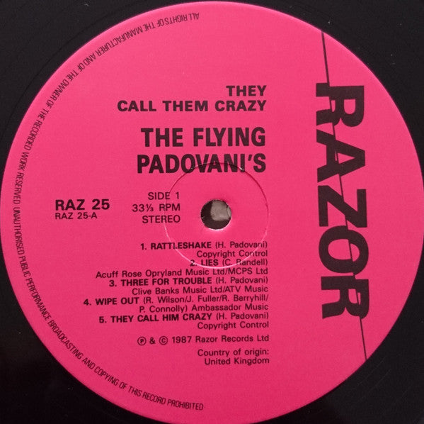 They Call Them Crazy - secondary