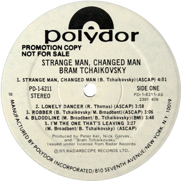 Strange Man, Changed Man - secondary