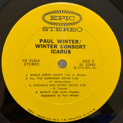Paul Winter, The Winter Consort - Icarus