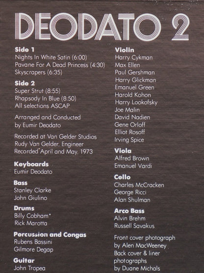 Deodato 2 - secondary