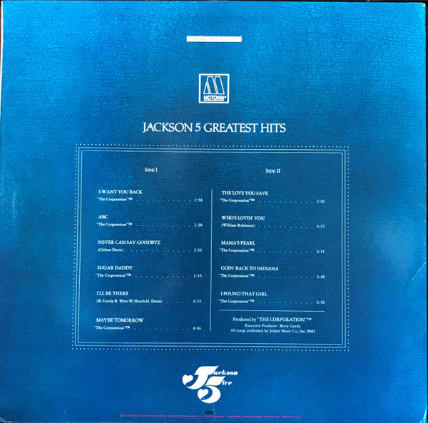 Jackson 5 Greatest Hits - secondary