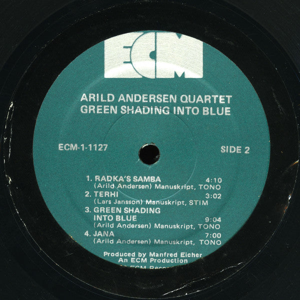 Arild Andersen Quartet - Green Shading Into Blue