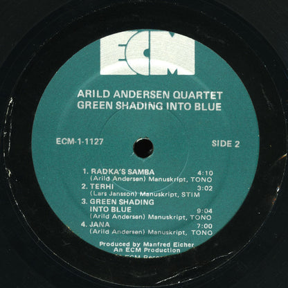 Arild Andersen Quartet - Green Shading Into Blue