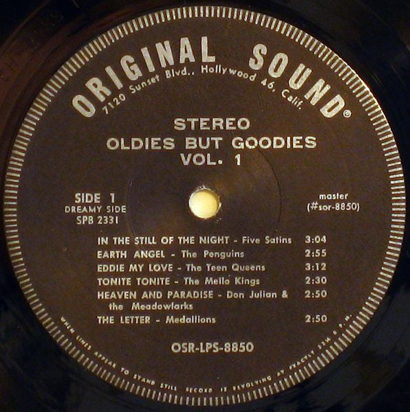 Oldies But Goodies Vol. 1 - secondary