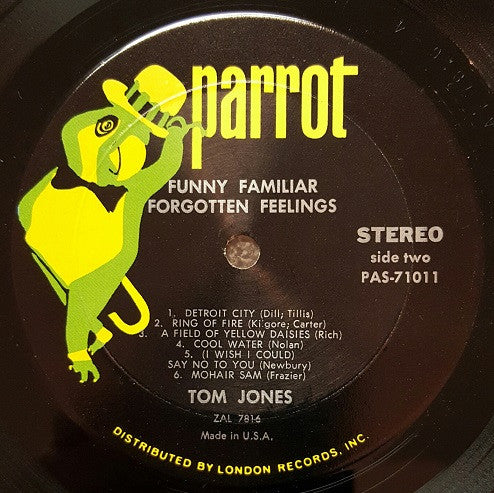 Tom Jones - Funny Familiar Forgotten Feelings