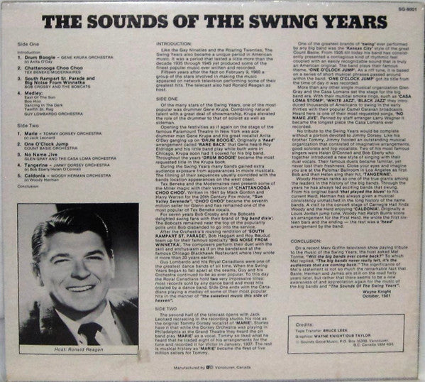 The Sounds Of The Swing Years - secondary
