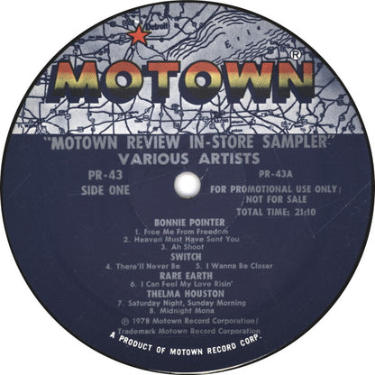 Various - Motown Review In-Store Sampler