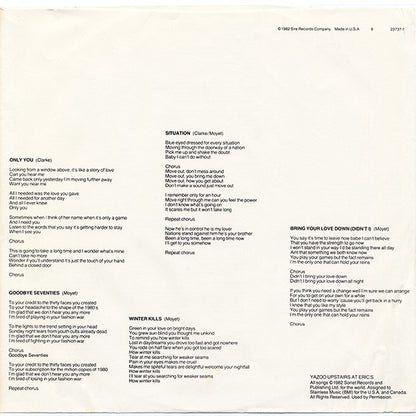 Upstairs At Eric's - secondary