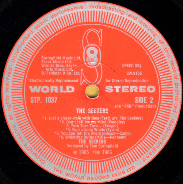 The Seekers - secondary