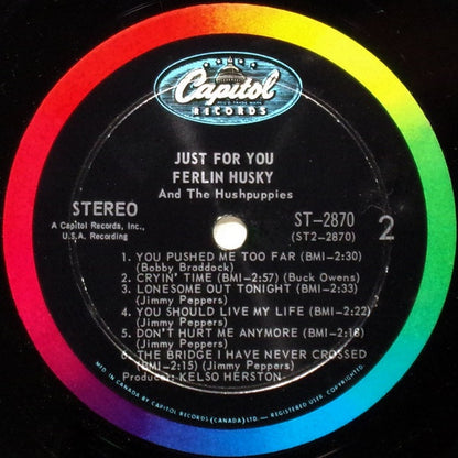 Ferlin Husky & His Hush Puppies - Just For You