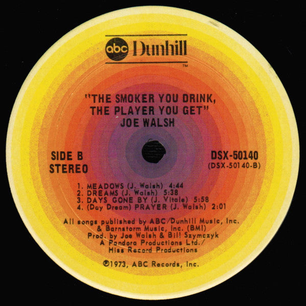 The Smoker You Drink, The Player You Get - secondary