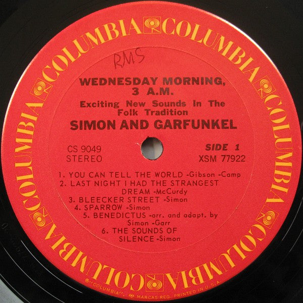 Simon & Garfunkel - Wednesday Morning, 3 A.M.