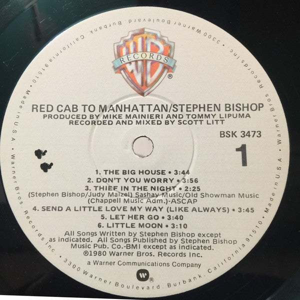 Red Cab To Manhattan - secondary
