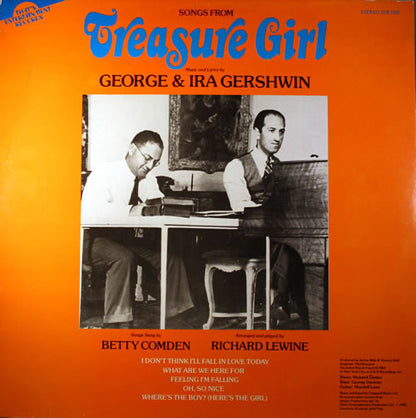 Betty Comden, George & Ira Gershwin, Rodgers & Hart - Songs From Treasure Girl & Chee Chee