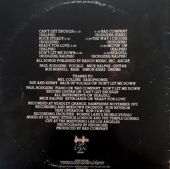 Bad Company - secondary