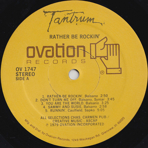 Rather Be Rockin' - secondary