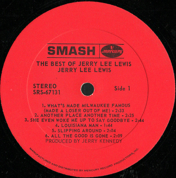 Jerry Lee Lewis - The Best Of Jerry Lee Lewis