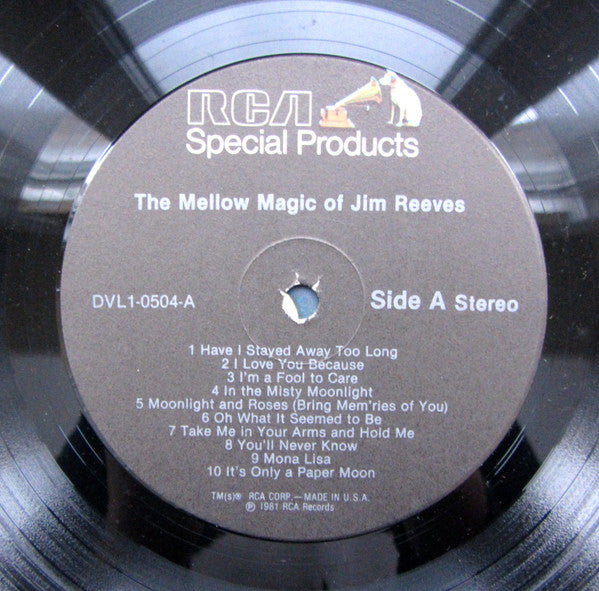 Jim Reeves - The Mellow Magic Of Jim Reeves