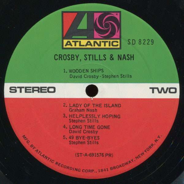 Crosby, Stills & Nash - secondary