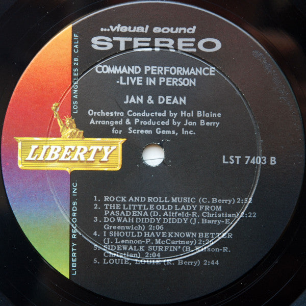 Command Performance/Live In Person - secondary