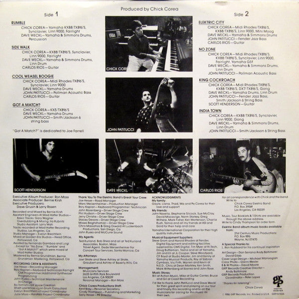 The Chick Corea Elektric Band - The Chick Corea Elektric Band