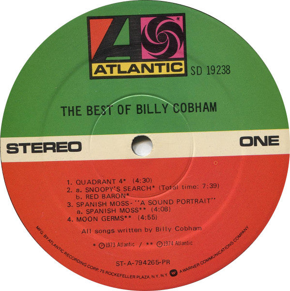 The Best Of Billy Cobham - secondary