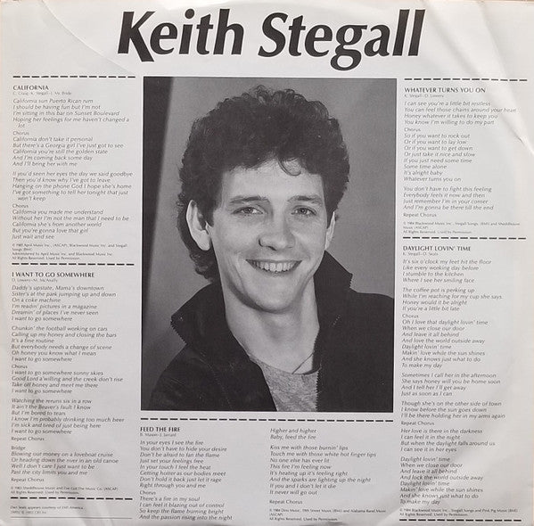 Keith Stegall - secondary