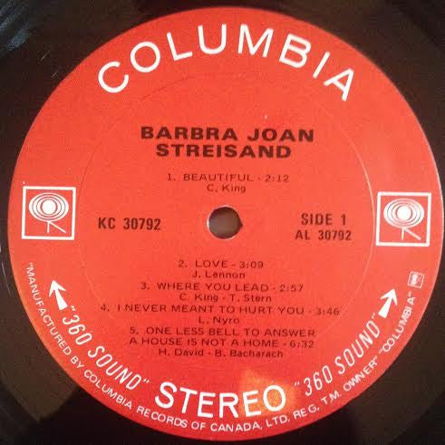 Barbra Streisand - Barbra Joan Streisand