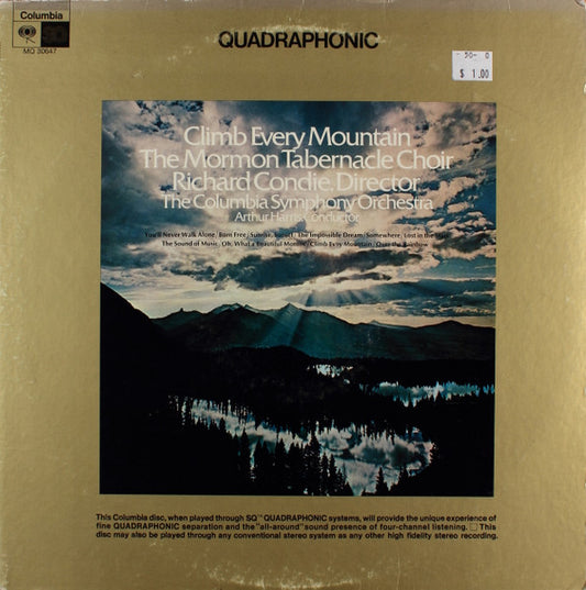 Mormon Tabernacle Choir, Columbia Symphony Orchestra - Climb Every Mountain