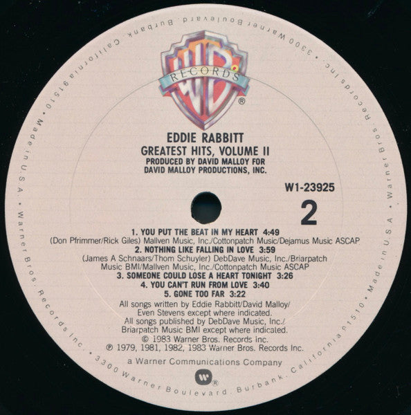Greatest Hits Vol. II - secondary